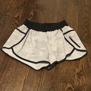 Lululemon Gray & Black Shorts